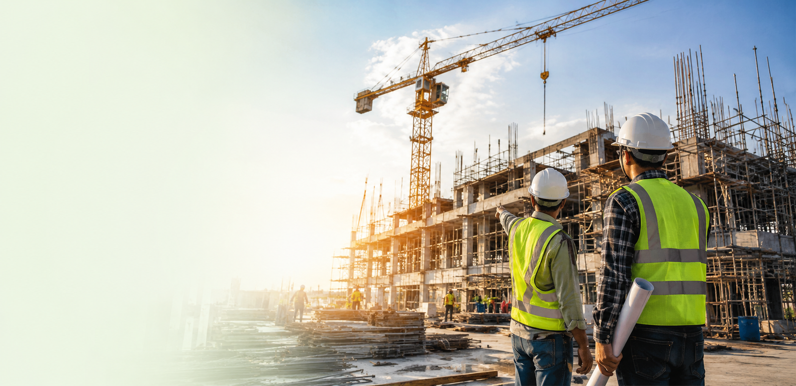Large construction project